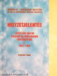 Helyzetjelentés