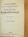 Dr. Friedrich Köhlers Italienisch-Deutsches und Deutsch-Italienisches Taschen Wörterbuch (gótbetűs)