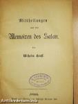 Mittheilungen aus den Memoiren des Satan (gótbetűs)