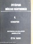 Építőipari műszaki iránynormák 4.