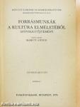 Forrásmunkák a kultúra elméletéből