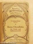 Kurze Chorallehre für Schule und Selbstunterricht