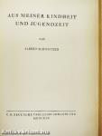 Aus meiner Kindheit und Jugendzeit