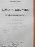Londoni közjáték (dedikált példány)