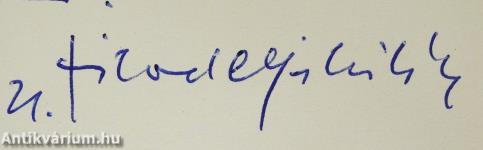 Örvények fölött (dedikált példány)