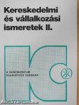 Kereskedelmi és vállalkozási ismeretek II.