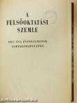Felsőoktatási Szemle 1967. január-december