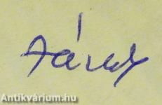 A türelmes tündér (dedikált példány)