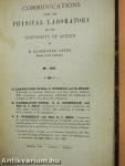 Communications from the Physical Laboratory at the University of Leiden 44, 78, 94, 146.