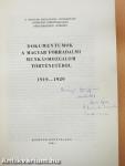 Dokumentumok a magyar forradalmi munkásmozgalom történetéből I. (többszörösen dedikált példány)