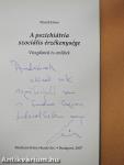 A pszichiátria szociális érzékenysége (dedikált példány)
