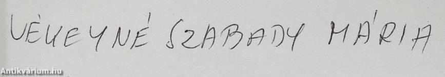 Áhítatomban (kétszeresen dedikált példány)