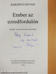 Ember az ezredfordulón (dedikált példány)