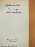 Szerelem három tételben