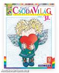 Csodavilág Kreatív színező 31. - Angyal