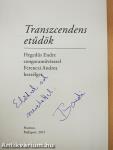 Transzcendens etűdök (dedikált példány)