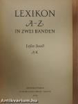 Lexikon A-Z in zwei Bänden I-II.