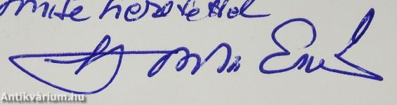 Isten ecsetjének árnyéka... (többszörösen dedikált példány)