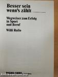 Besser sein wenn's zählt
