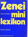 Zenei minilexikon