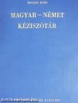 Magyar-német kéziszótár