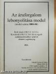 Az áruforgalom lebonyolítása modul