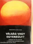 Válság vagy egyensúly?