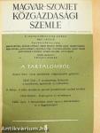 Magyar-Szovjet Közgazdasági Szemle 1954. január-szeptember (Nem teljes évfolyam)