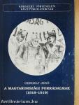 A magyarországi forradalmak 1918-1919