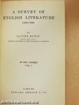 A Survey of English Literature I-II.