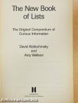 The New Book of Lists