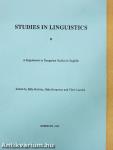 Studies in linguistics II.