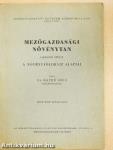 Mezőgazdasági növénytan VI.