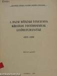 A hazai műszaki egyetemek külföldi folyóiratainak lelőhelyjegyzéke 1955-1956