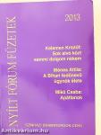 Nyílt Fórum Füzetek 2013