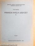 Francia nyelvi jegyzet II.