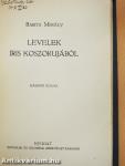 Recitativ/Levelek Iris koszorujából