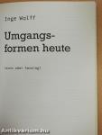 Umgangsformen heute