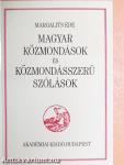 Magyar közmondások és közmondásszerű szólások