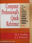 Computer Professional's Quick Reference