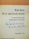 Harminc év művészek között (dedikált példány)