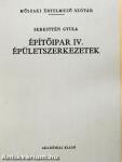 Építőipar IV. (dedikált példány)