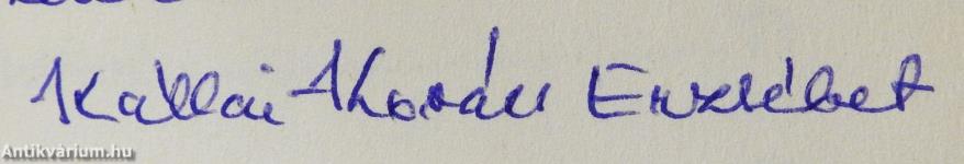 A nyughatatlan (dedikált példány)