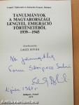 Tanulmányok a magyarországi lengyel emigráció történetéből (dedikált példány)