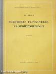 Egyetemes testnevelés- és sporttörténet I.