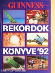 Guinness rekordok könyve 1992.