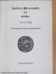Szőnyi Benjámin és kora 1717-1794
