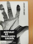 Röpirat az öngyilkosságról
