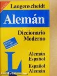 Diccionario Moderno Langenscheidt de los Idiomas Alemán y Espanol