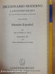 Diccionario Moderno Langenscheidt de los Idiomas Alemán y Espanol